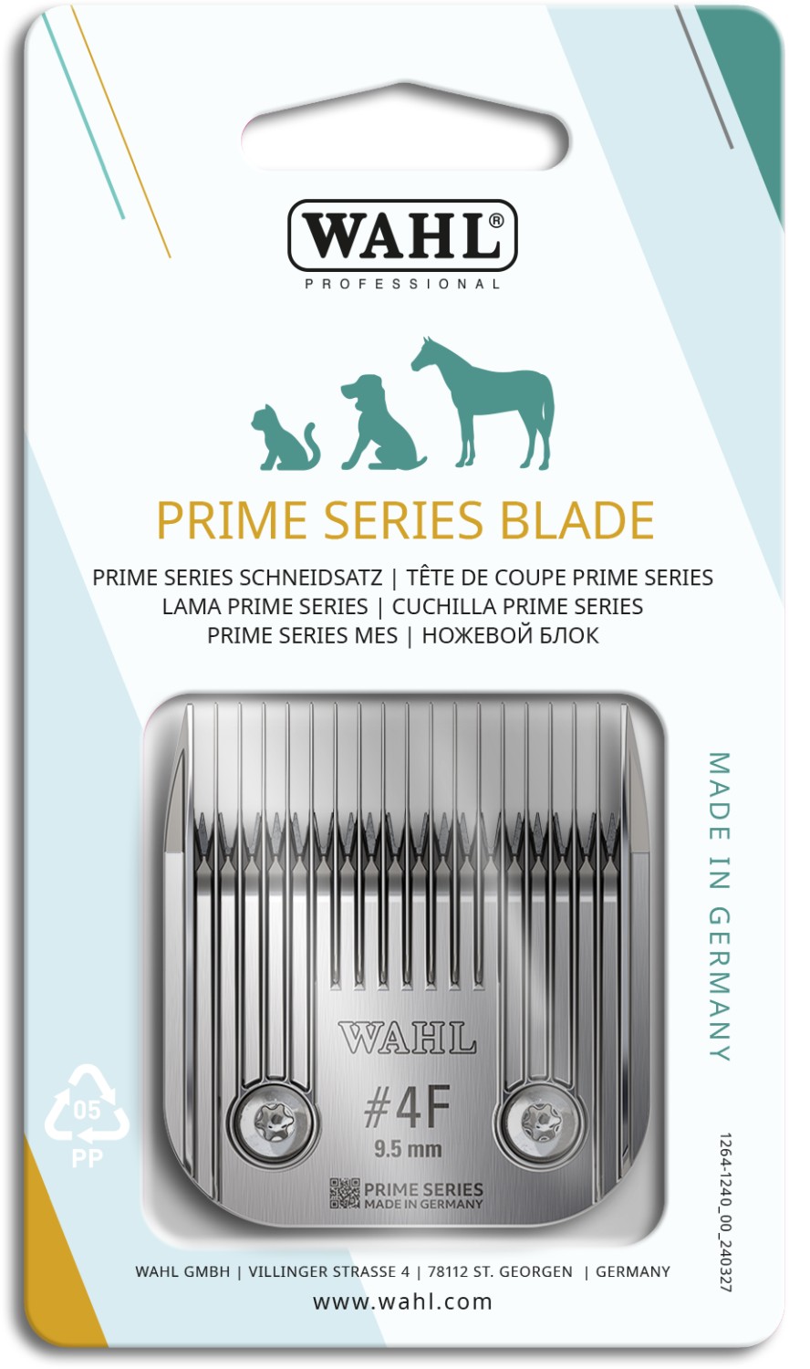  Wahl Animal T&ecirc;te de coupe Prime Series #4F 