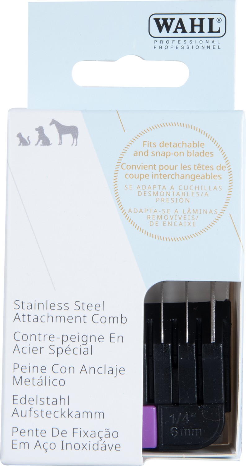  Wahl Animal Peigne adaptable en acier inoxydable 6 mm 