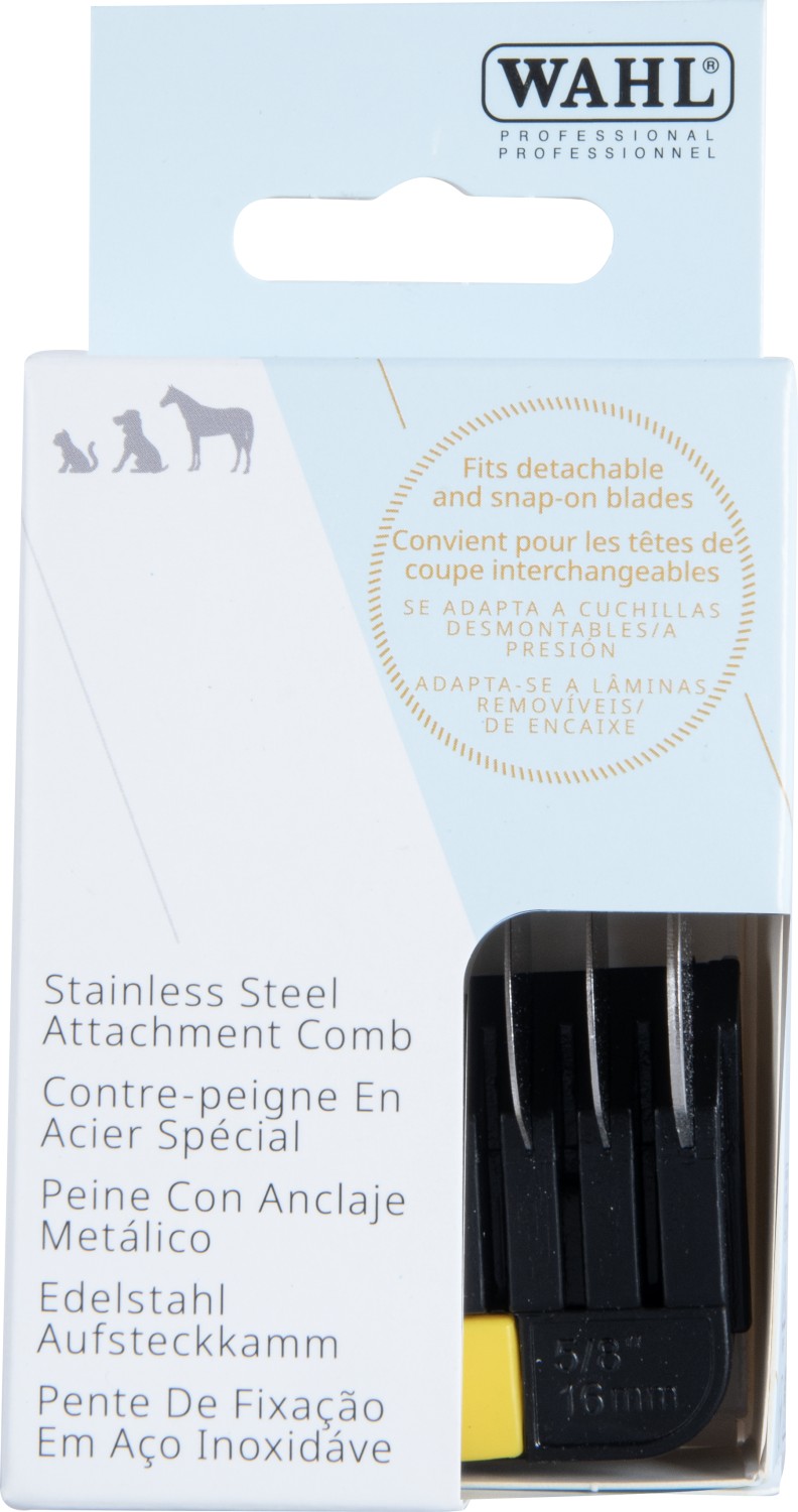  Wahl Animal Peigne adaptable en acier inoxydable 16 mm 