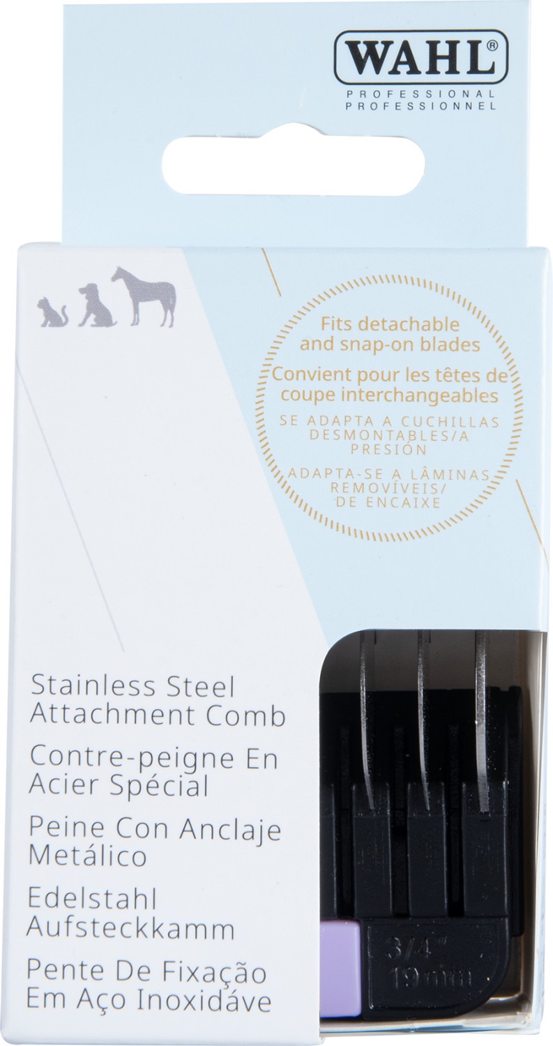  Wahl Animal Peigne adaptable en acier inoxydable 19 mm 