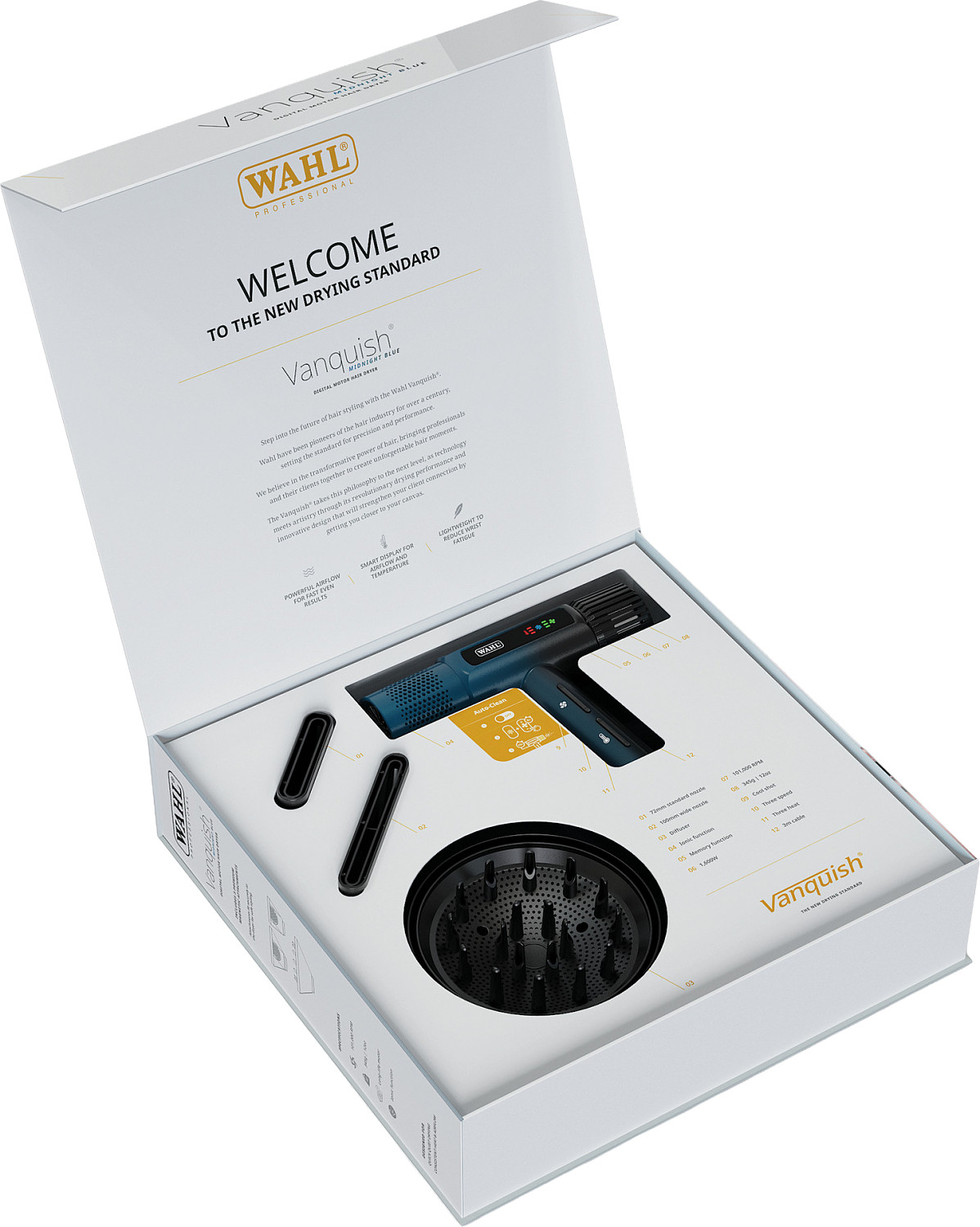  Wahl Professional Vanquish Midnight Blue Limited Edition 
